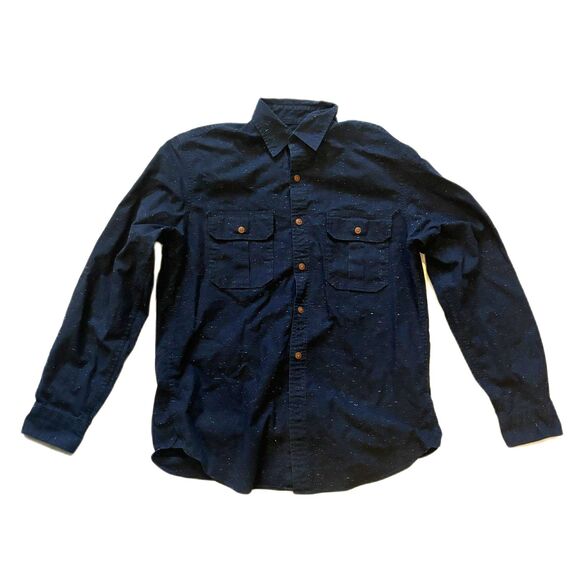 Navy Blue J. Crew Button-up Shirt size medium - Picture 1 of 4